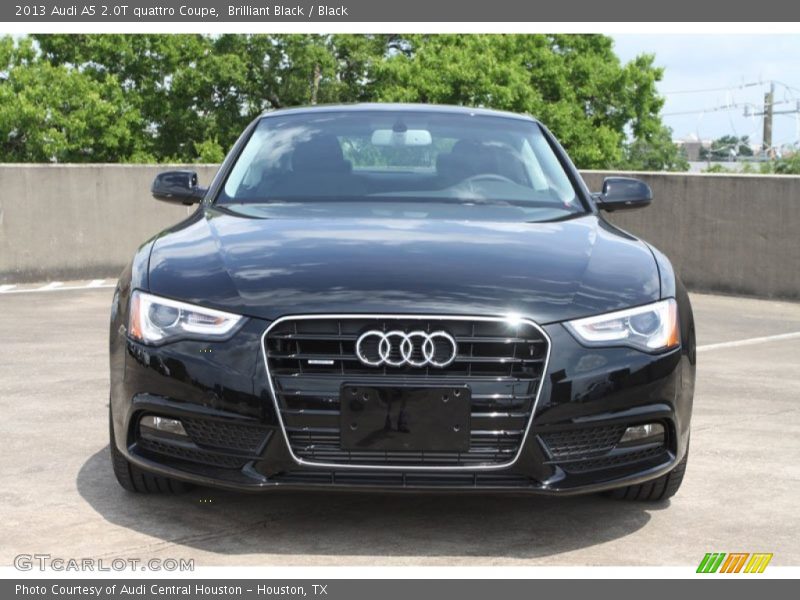 Brilliant Black / Black 2013 Audi A5 2.0T quattro Coupe