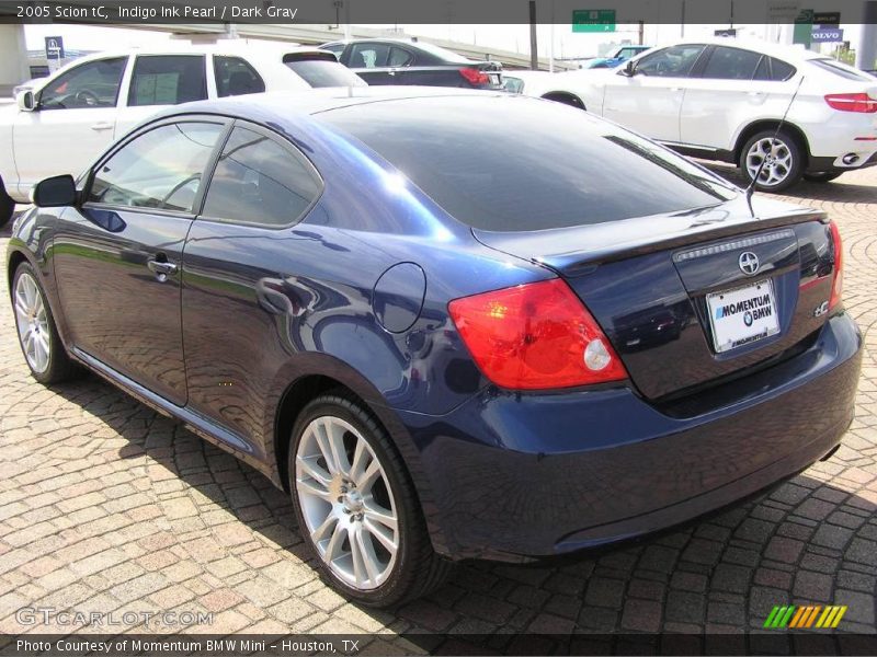 Indigo Ink Pearl / Dark Gray 2005 Scion tC