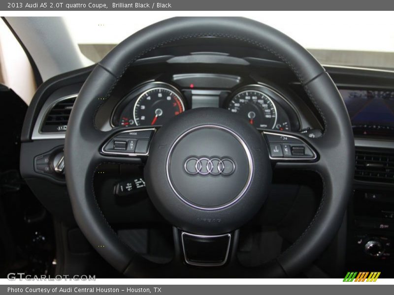 Brilliant Black / Black 2013 Audi A5 2.0T quattro Coupe