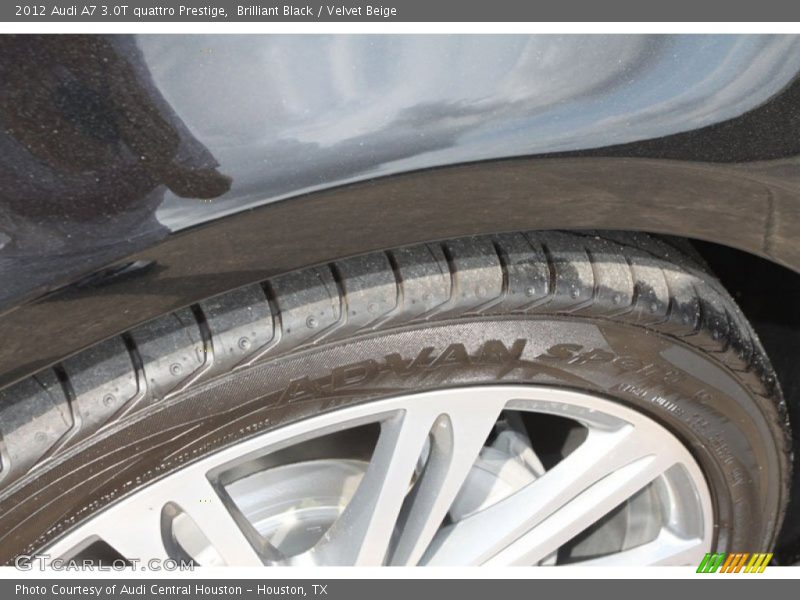Brilliant Black / Velvet Beige 2012 Audi A7 3.0T quattro Prestige