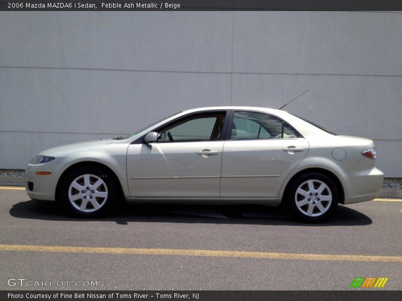 Pebble Ash Metallic / Beige 2006 Mazda MAZDA6 i Sedan