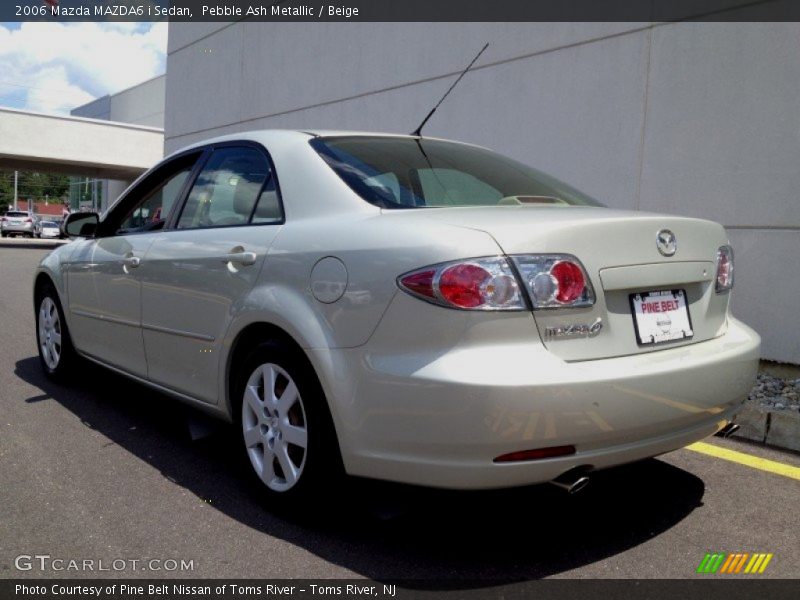 Pebble Ash Metallic / Beige 2006 Mazda MAZDA6 i Sedan