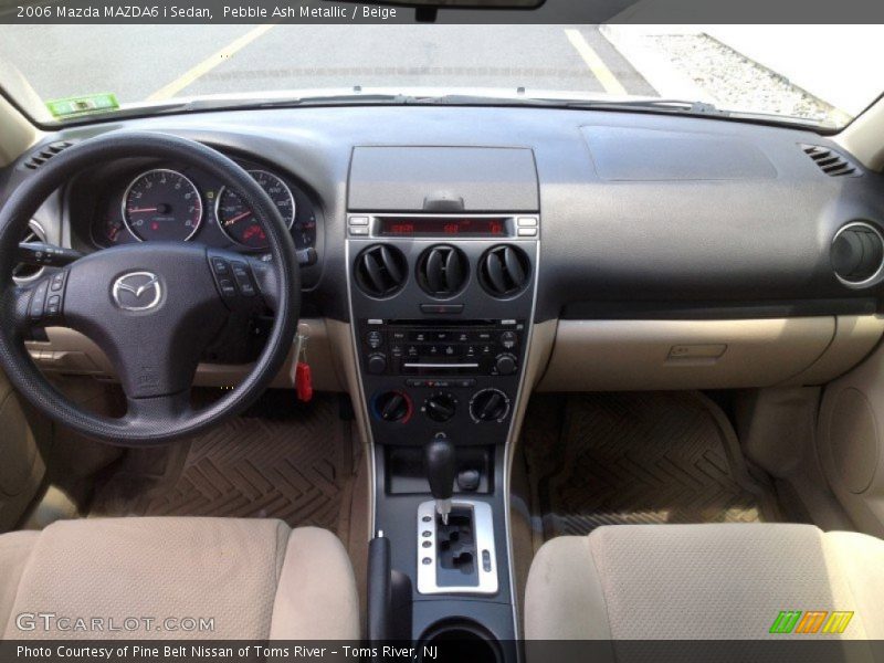 Pebble Ash Metallic / Beige 2006 Mazda MAZDA6 i Sedan
