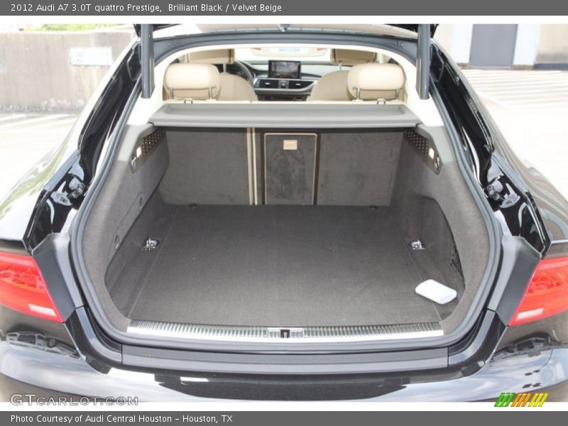 Brilliant Black / Velvet Beige 2012 Audi A7 3.0T quattro Prestige