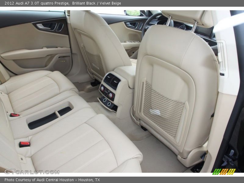 Brilliant Black / Velvet Beige 2012 Audi A7 3.0T quattro Prestige