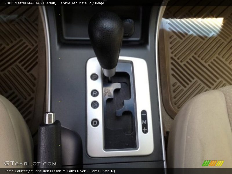 Pebble Ash Metallic / Beige 2006 Mazda MAZDA6 i Sedan