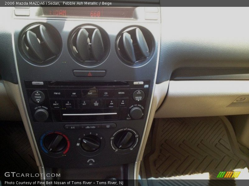 Pebble Ash Metallic / Beige 2006 Mazda MAZDA6 i Sedan