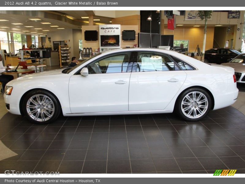  2012 A8 4.2 quattro Glacier White Metallic