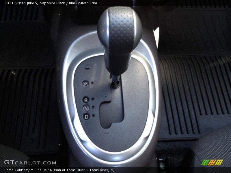 Sapphire Black / Black/Silver Trim 2011 Nissan Juke S