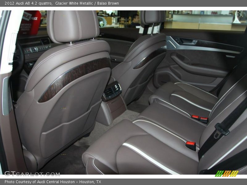  2012 A8 4.2 quattro Balao Brown Interior