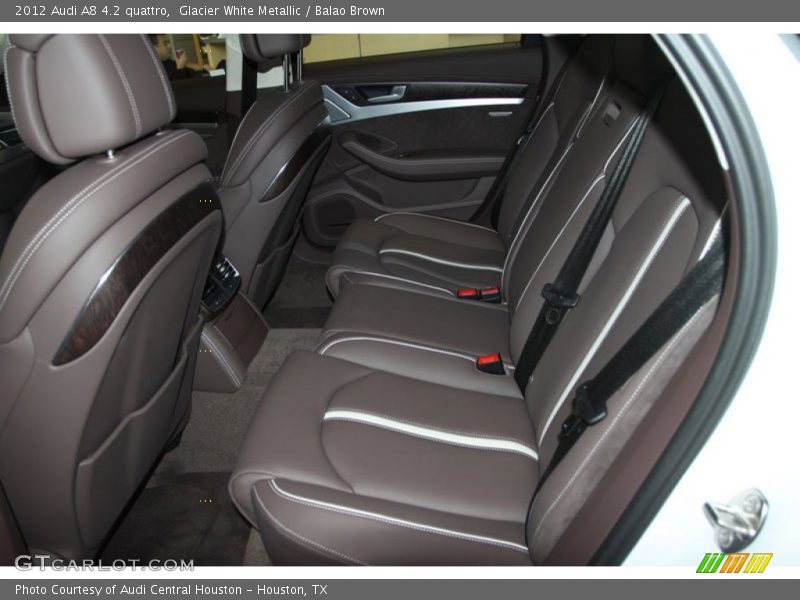 Rear Seat of 2012 A8 4.2 quattro