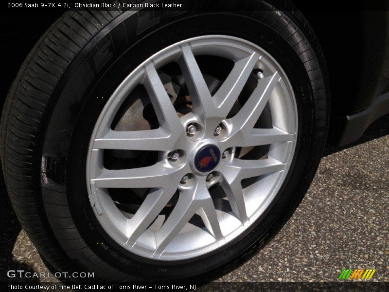 Obsidian Black / Carbon Black Leather 2006 Saab 9-7X 4.2i