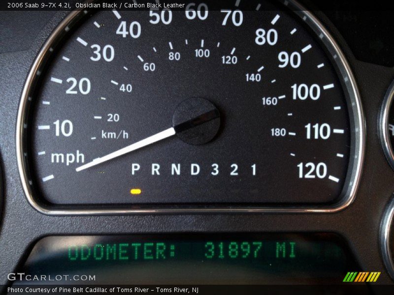 Obsidian Black / Carbon Black Leather 2006 Saab 9-7X 4.2i