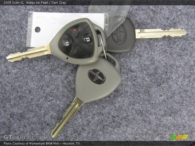 Indigo Ink Pearl / Dark Gray 2005 Scion tC