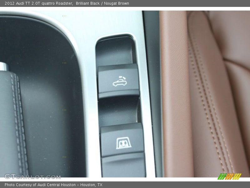 Brilliant Black / Nougat Brown 2012 Audi TT 2.0T quattro Roadster