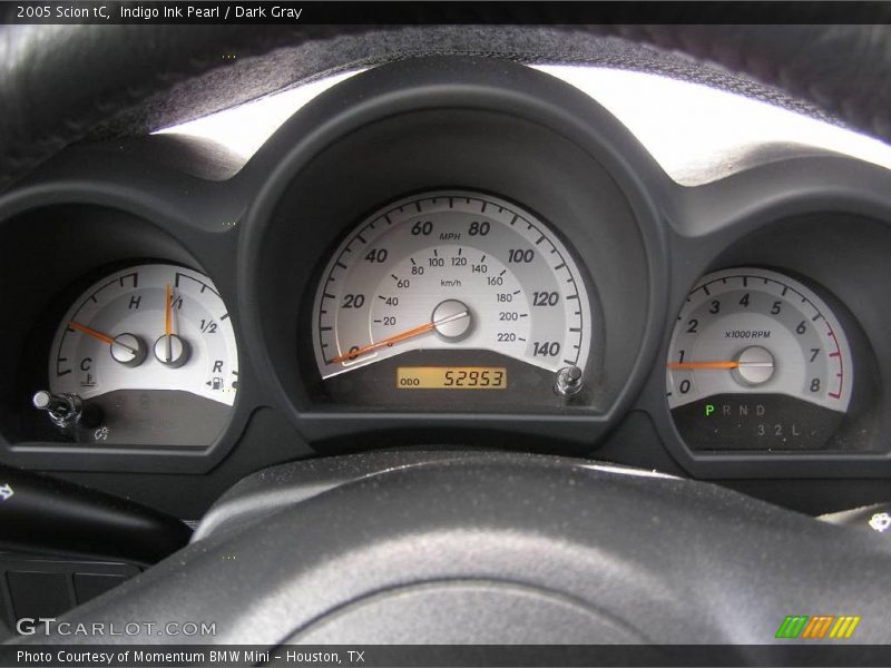 Indigo Ink Pearl / Dark Gray 2005 Scion tC