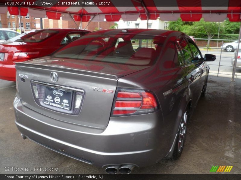 Polished Metal Metallic / Ebony 2008 Acura TL 3.5 Type-S