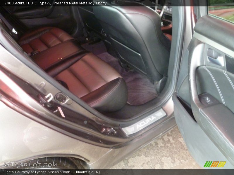 Polished Metal Metallic / Ebony 2008 Acura TL 3.5 Type-S