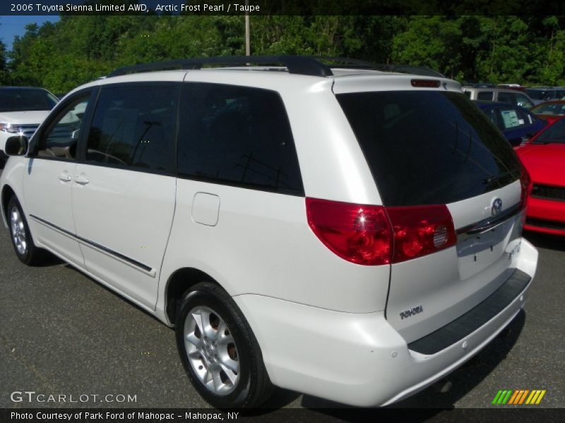 Arctic Frost Pearl / Taupe 2006 Toyota Sienna Limited AWD