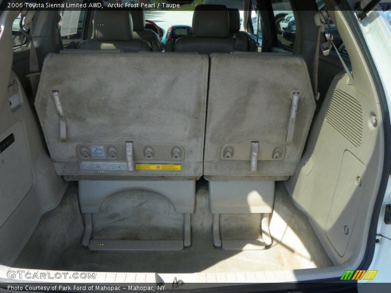 Arctic Frost Pearl / Taupe 2006 Toyota Sienna Limited AWD