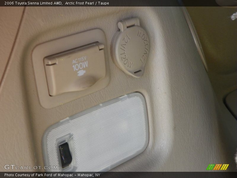 Arctic Frost Pearl / Taupe 2006 Toyota Sienna Limited AWD
