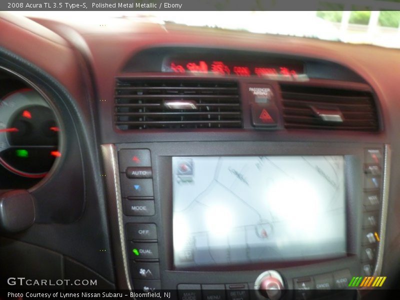 Polished Metal Metallic / Ebony 2008 Acura TL 3.5 Type-S
