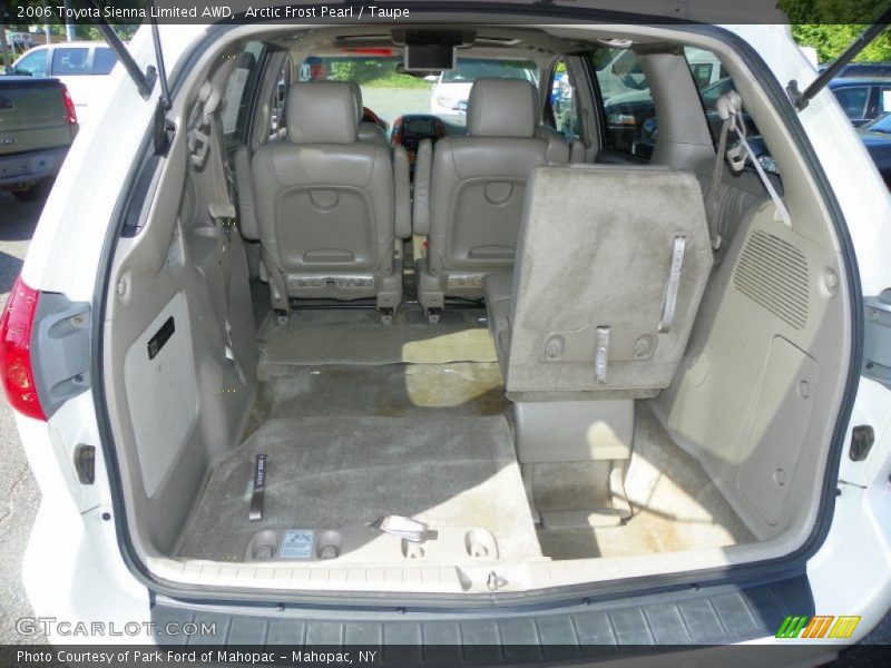 Arctic Frost Pearl / Taupe 2006 Toyota Sienna Limited AWD