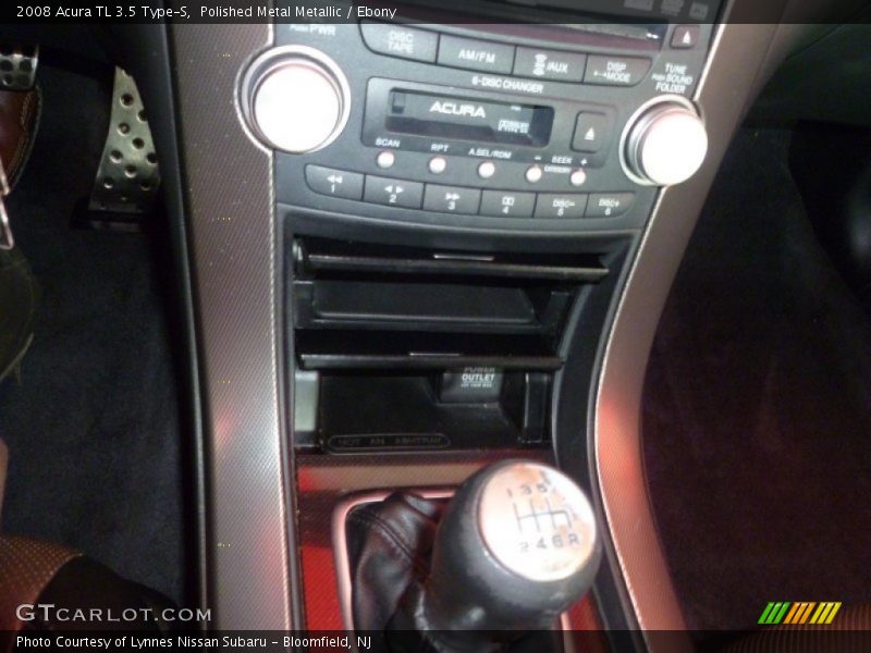 Polished Metal Metallic / Ebony 2008 Acura TL 3.5 Type-S