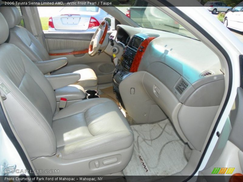 Arctic Frost Pearl / Taupe 2006 Toyota Sienna Limited AWD