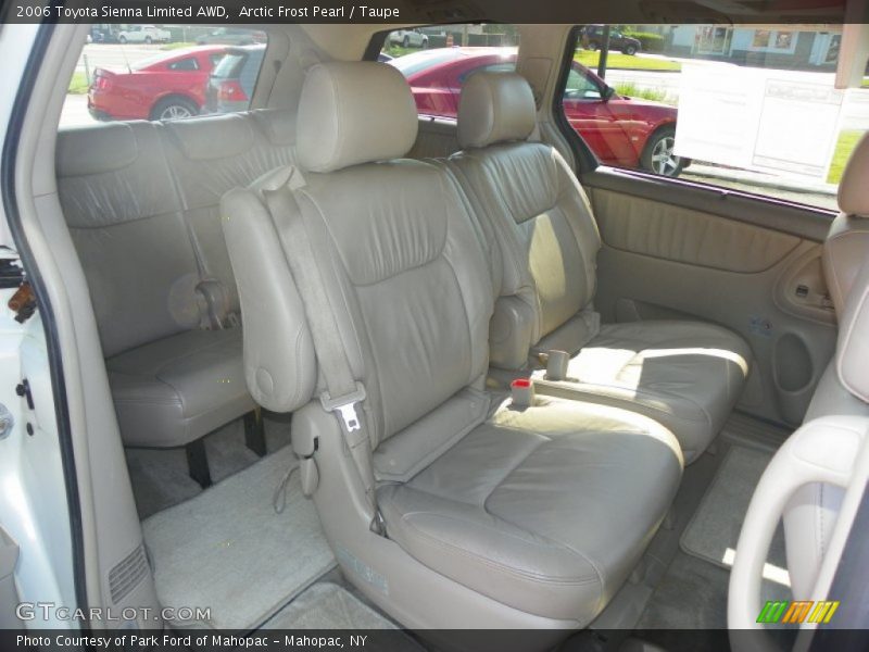 Arctic Frost Pearl / Taupe 2006 Toyota Sienna Limited AWD