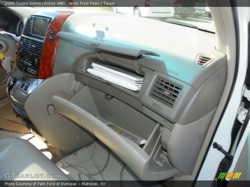 Arctic Frost Pearl / Taupe 2006 Toyota Sienna Limited AWD