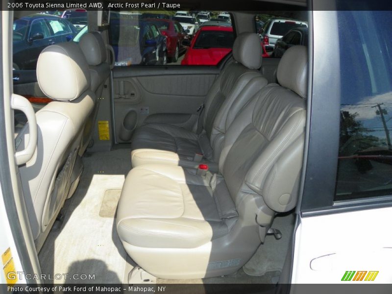 Arctic Frost Pearl / Taupe 2006 Toyota Sienna Limited AWD