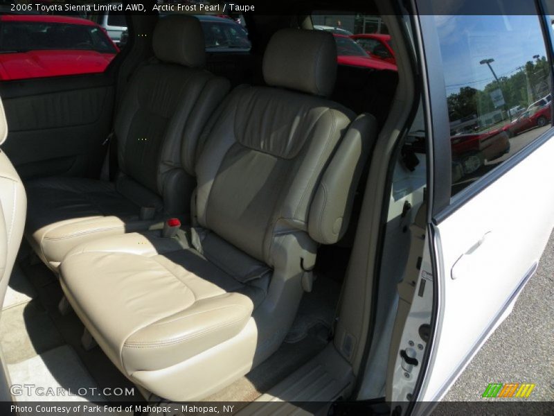 Arctic Frost Pearl / Taupe 2006 Toyota Sienna Limited AWD