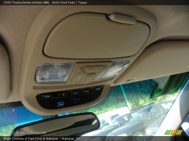 Arctic Frost Pearl / Taupe 2006 Toyota Sienna Limited AWD