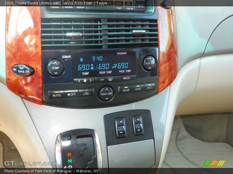 Arctic Frost Pearl / Taupe 2006 Toyota Sienna Limited AWD
