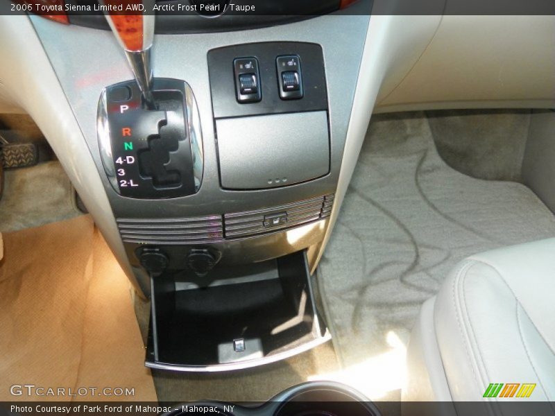 Arctic Frost Pearl / Taupe 2006 Toyota Sienna Limited AWD