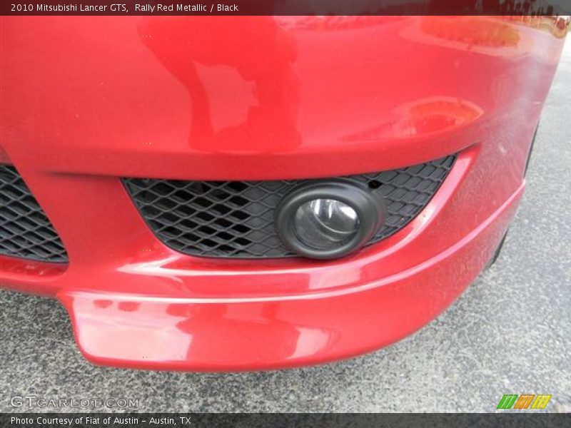 Rally Red Metallic / Black 2010 Mitsubishi Lancer GTS