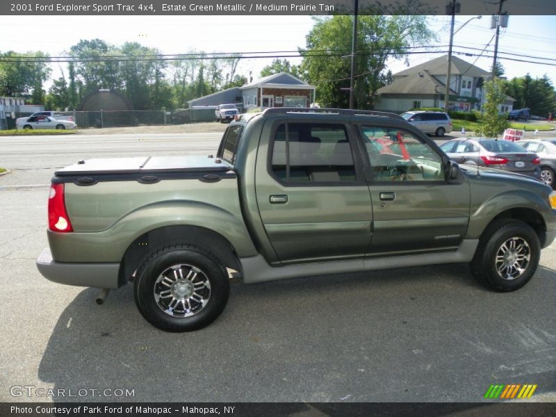 Estate Green Metallic / Medium Prairie Tan 2001 Ford Explorer Sport Trac 4x4