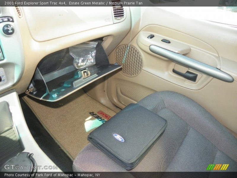 Estate Green Metallic / Medium Prairie Tan 2001 Ford Explorer Sport Trac 4x4