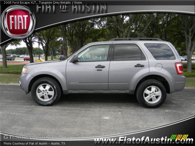 Tungsten Grey Metallic / Stone 2008 Ford Escape XLT