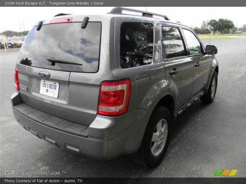 Tungsten Grey Metallic / Stone 2008 Ford Escape XLT