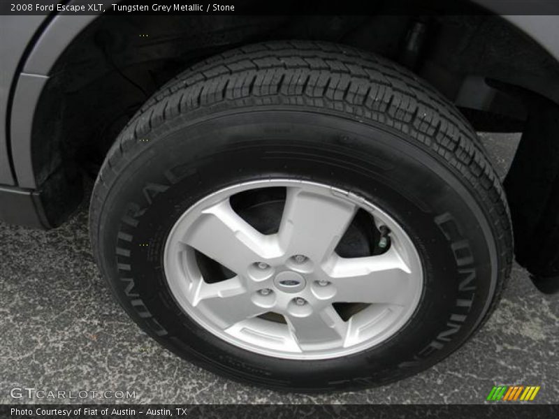 Tungsten Grey Metallic / Stone 2008 Ford Escape XLT