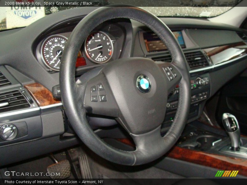 Space Grey Metallic / Black 2008 BMW X5 3.0si