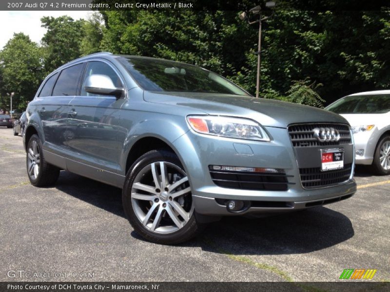 Quartz Grey Metallic / Black 2007 Audi Q7 4.2 Premium quattro