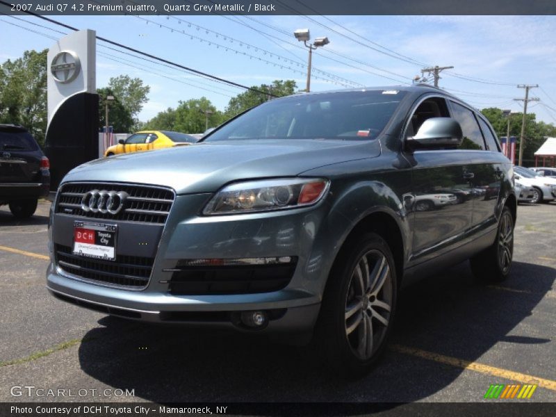 Quartz Grey Metallic / Black 2007 Audi Q7 4.2 Premium quattro