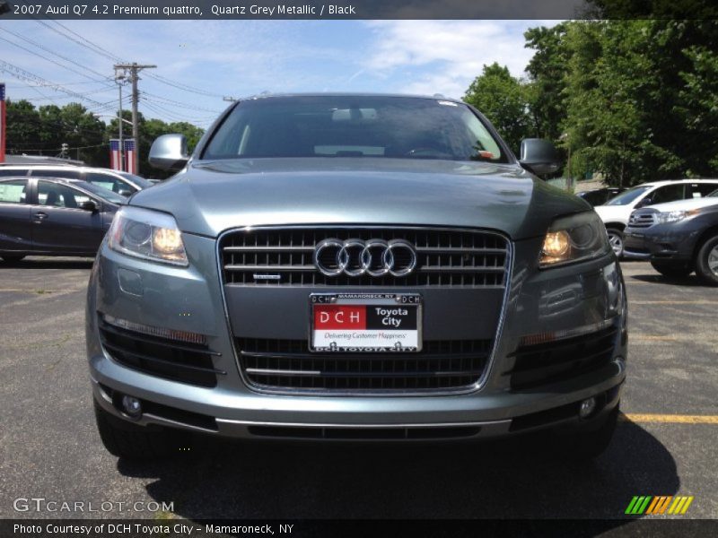 Quartz Grey Metallic / Black 2007 Audi Q7 4.2 Premium quattro