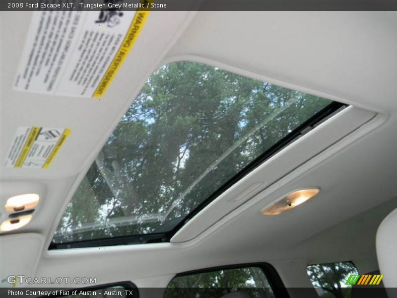 Tungsten Grey Metallic / Stone 2008 Ford Escape XLT