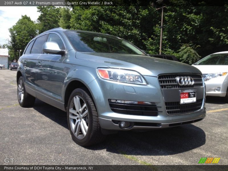 Quartz Grey Metallic / Black 2007 Audi Q7 4.2 Premium quattro