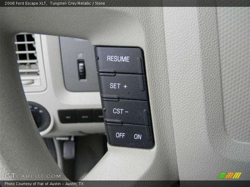 Tungsten Grey Metallic / Stone 2008 Ford Escape XLT