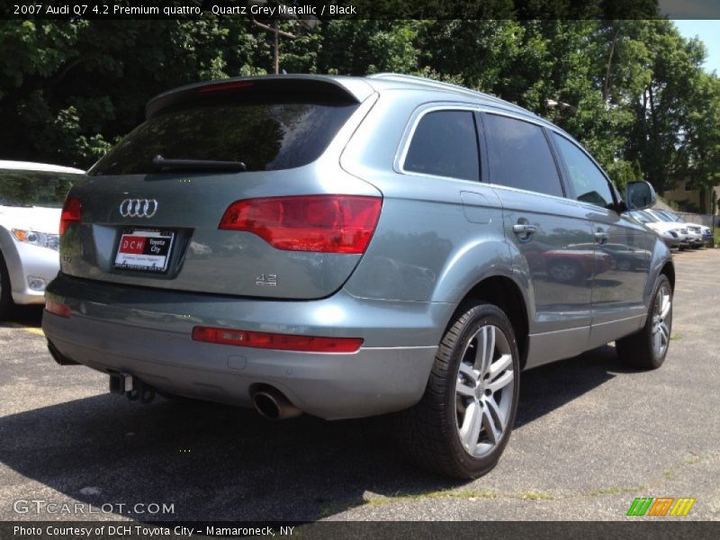 Quartz Grey Metallic / Black 2007 Audi Q7 4.2 Premium quattro